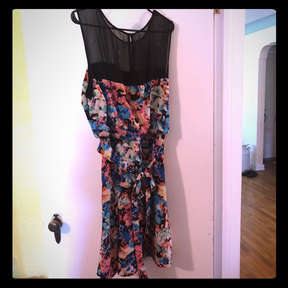Sleeveless A-Line Dress